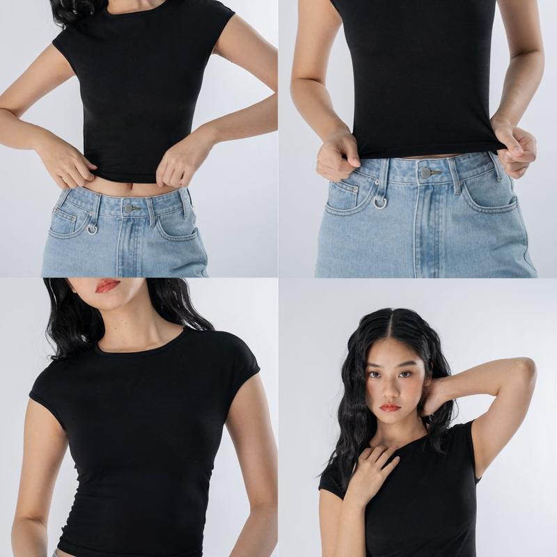 Dream Tee in Black - YHF YOUNG HUNGRY FREE 1