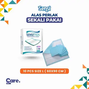Sensi Underpad Perlak Alas Sekali Pakai - 10 Perlak untuk Kesehatan dan Kebersihan