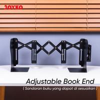 Gambar JOYKO Sandaran Buku Adjustable Book End BKE-691~692 - BKE-691 White dari Joyko Indonesia Kota Administrasi Jakarta Utara 5 Tokopedia