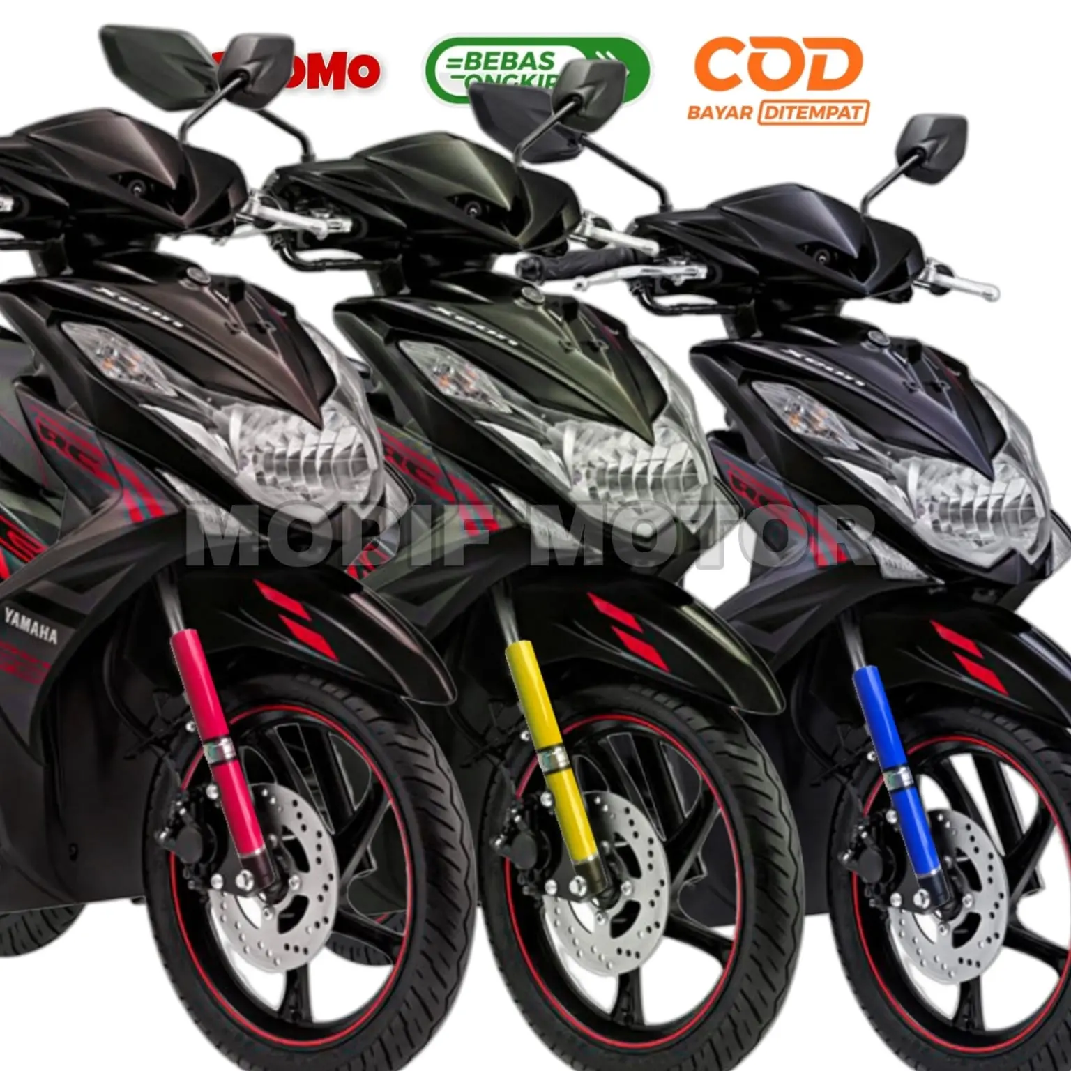 Cover Shock Xeon. Cover Shock Depan Yamaha Xeon Motorcycle