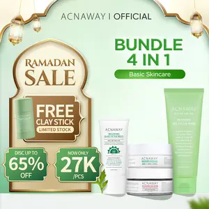 [FREE GIFT] 4 in 1 Bundle Acne Care, Defense & Basic Skincare – Rangkaian Lengkap Perawatan Wajah Berjerawat & Berminyak | Facial Treatment Harian untuk Kulit Muka Sensitif