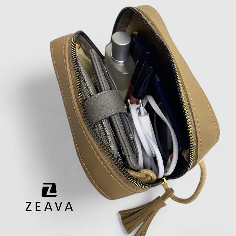 [ZEAVA] Alice Mini Slingbag - Tas Selempang Mini/Slingbag Fashion/Mini Pouch Wanita Hitam 7