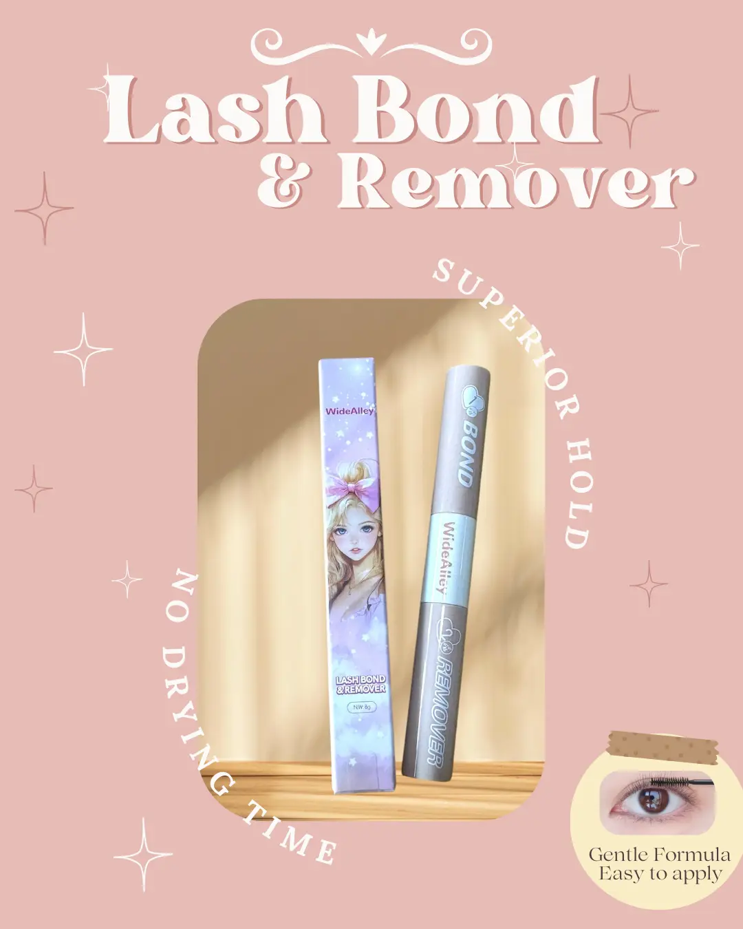 WideAlley Lashbond Mascara Glue and Remover