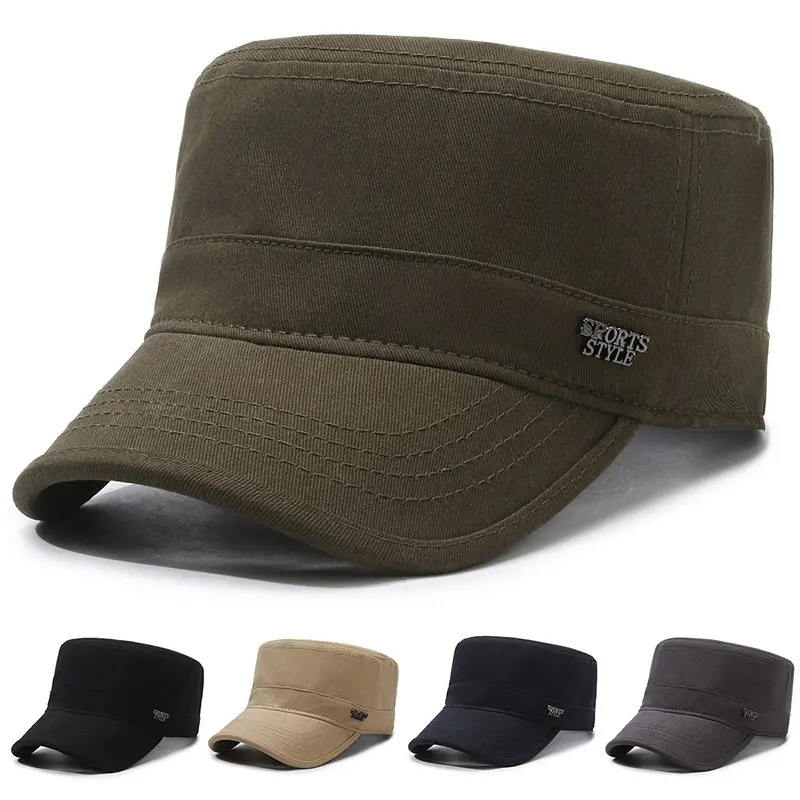 Men Women Baseball Cap Camo Military Cadet Combat Fishing Cap