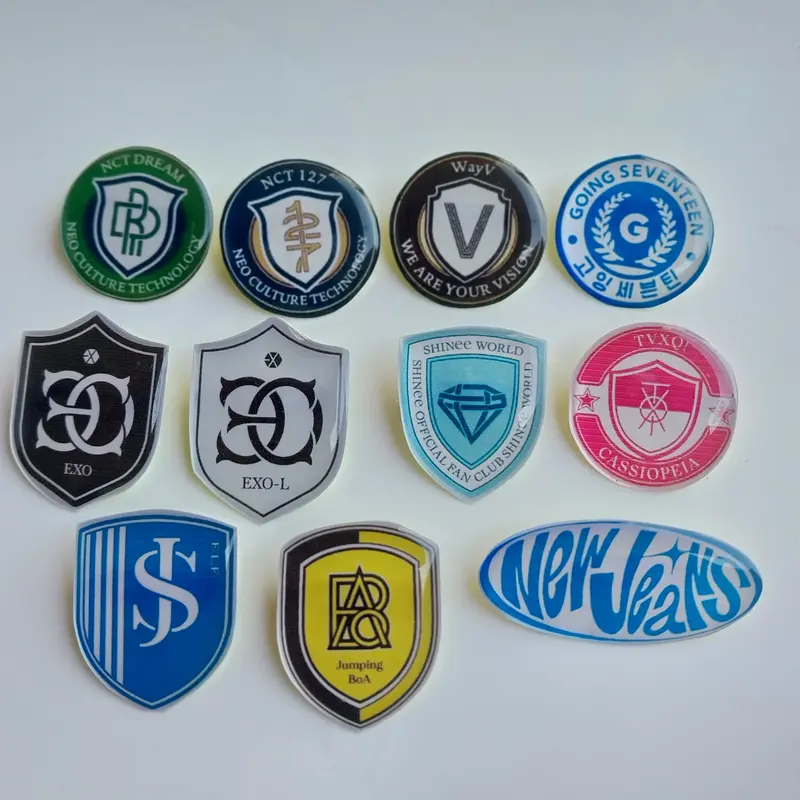 BROS KPOP LOGO EXO NCT NEWJEANS BOA SVT WAYV SHINEE TVXQ PIN KPOP 3