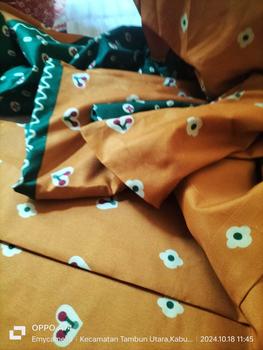 Product Review of SPREI DOBEL KARET ANTI GESER UKURAN KOMPLIT SPREI MOTIF JUMPUTAN SOLO//SPREI JUMPUTAN BEST SELLER/SPREI BATIK JADUL from E**y C**a 1