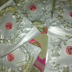 Headpiece hijab_Headpiece hiasan kepala_Tiara hijab_ aksesoris kepala mutiara bunga lili  Anak Dewasa