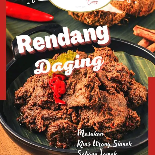 Rendang Daging Kacang Minang 200gr