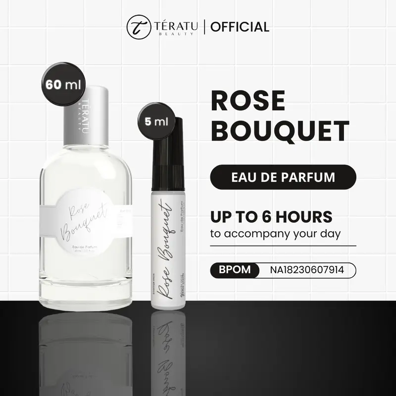 TERATU BEAUTY Eau de Parfum EDP Rose Bouquet (Parfum Tahan Lama Wanita EDP Teratu Beauty Parfum Teratu) 0