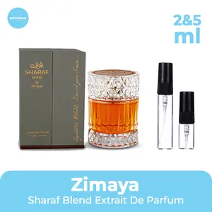 [Decant Share in Jar] Zimaya Sharaf Blend Extrait De Parfum | Perfume Pria Unisex Wangi Tahan Lama
