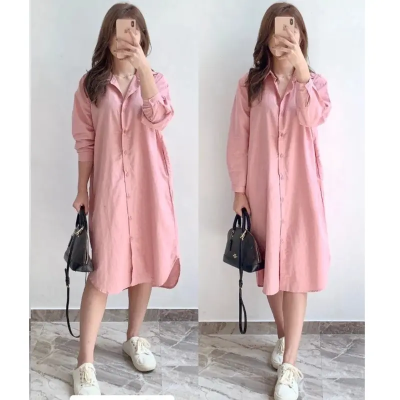 mubtadashop-Tunik  Shakila Twill Wanita Korean Style 7