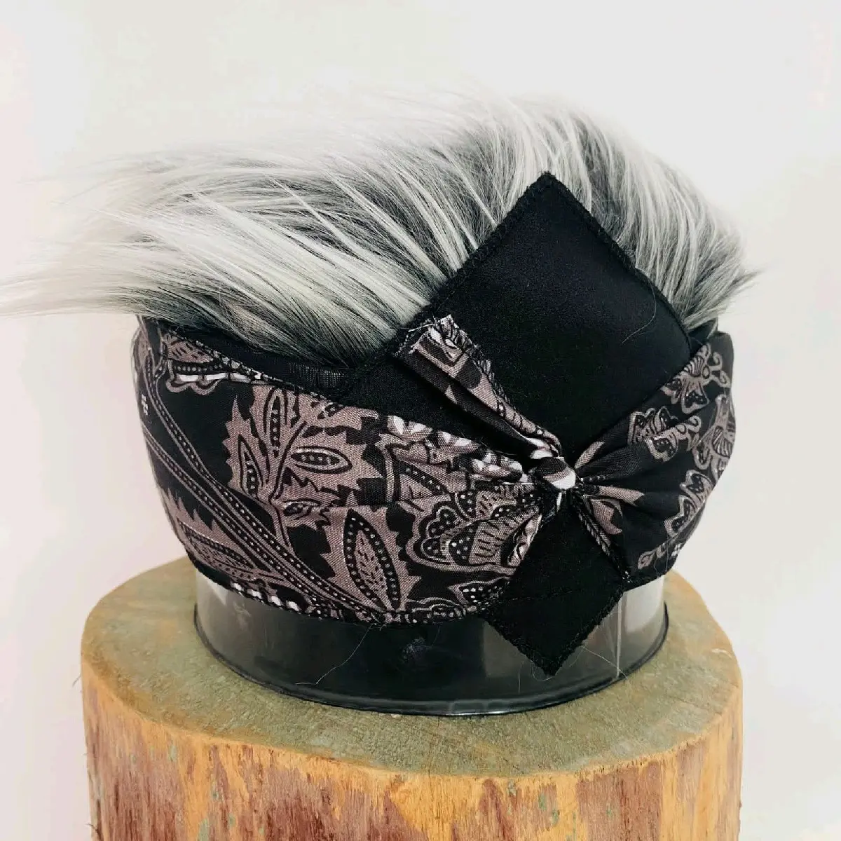 ikat Rambut palsu udeng bali bulu Korea