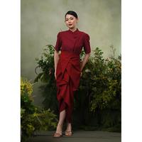 Gambar NONA RARA - Lilit Remple Dobi Cirebon P0659, Rok batik wanita modern - ALL SIZE dari Nona Rara Batik Kota Administrasi Jakarta Timur 5 Tokopedia
