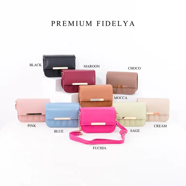 [Beli Lokal] Handmadeshoesby Tas Selempang Wanita Slingbag - Fidelya Cewek