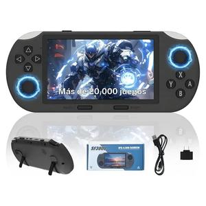 SF3000 Mini Consola de Juegos Retro Portátil, Pantalla IPS de 4.5", Memoria de 64g, Soporte Wi-Fi 7, BT 5.3, Regalo para Niños y Amigos, Esencial, Protección Digital en el Ciberespacio