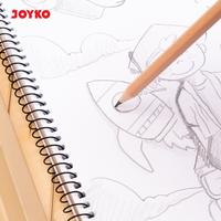 Gambar Pencil Pensil Joyko P-8142 Natural Wood 2B 1 BOX 12 PCS dari Joyko Indonesia Kota Administrasi Jakarta Utara 3 Tokopedia