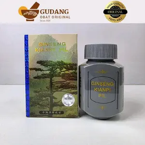Obat Herbal Ginseng Kianpi Pil - Kapsul Penggemuk Badan 60 Kapsul - Obat Herbal Berkualitas Tinggi