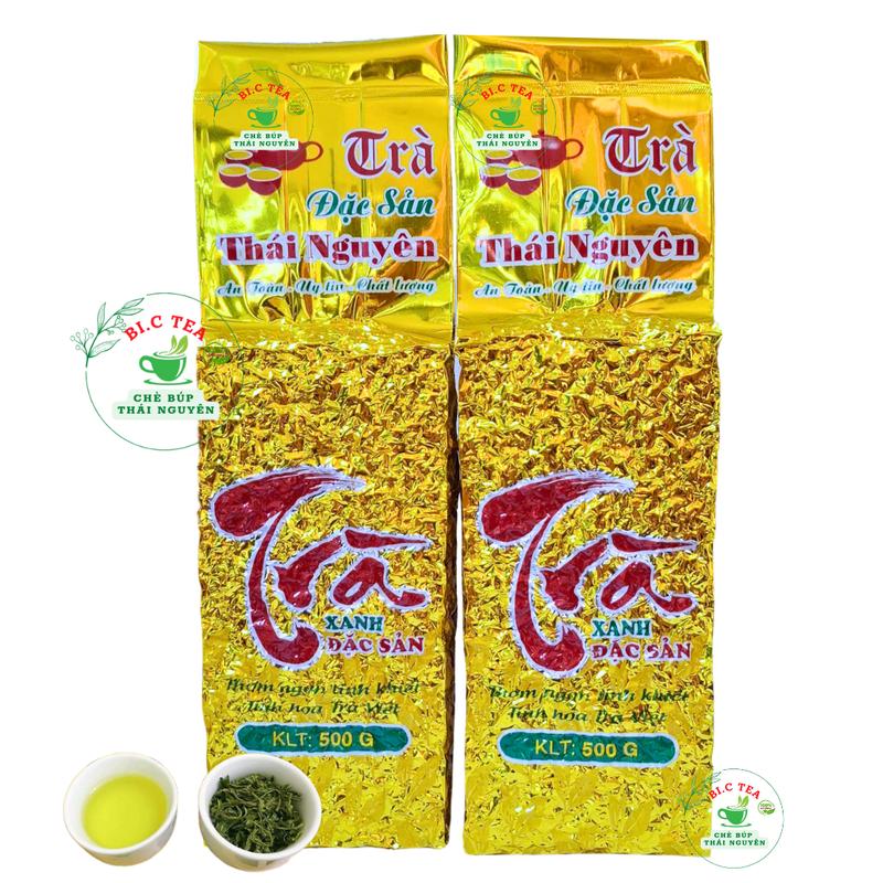  1kg Trà móc câu thái nguyên - Chè búp khô trà bắc - Pha trà nóng trà đá - Nước trà trong xanh ánh vàng tiền chát hậu ngọt Tea Chùa Chua 