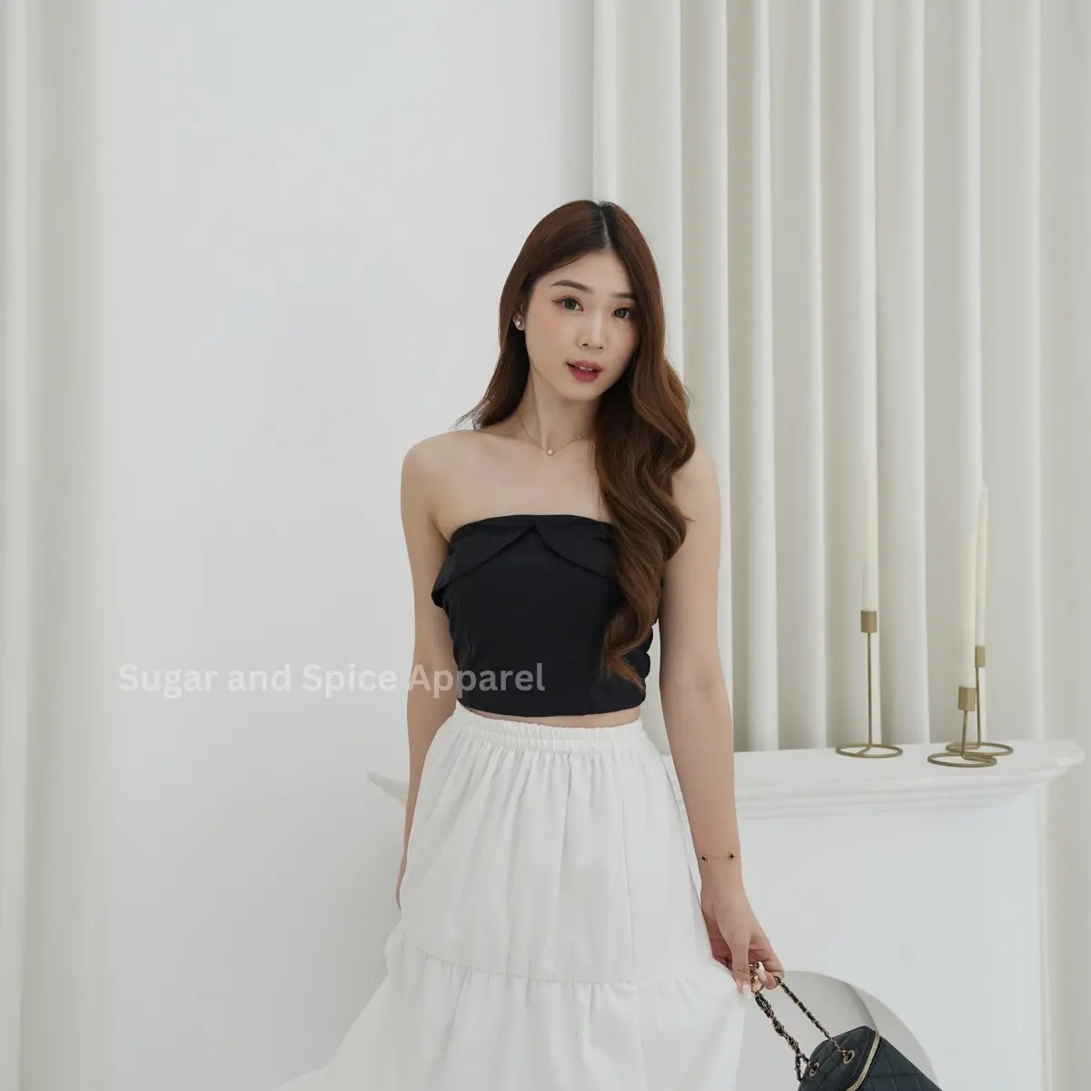 Maddy Top — Sugar and Spice Apparel | Tank Top Wanita | Atasan Wanita | Crop Top | Tube Top