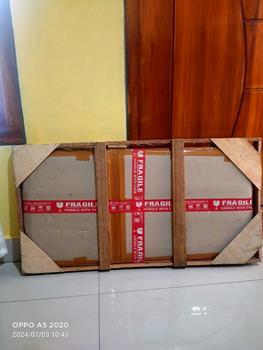 Product Review of Kaligrafi Ayat Kursi Handmade/Hiasan Dinding Islami, size 40x80 cm. from I** r**i 0