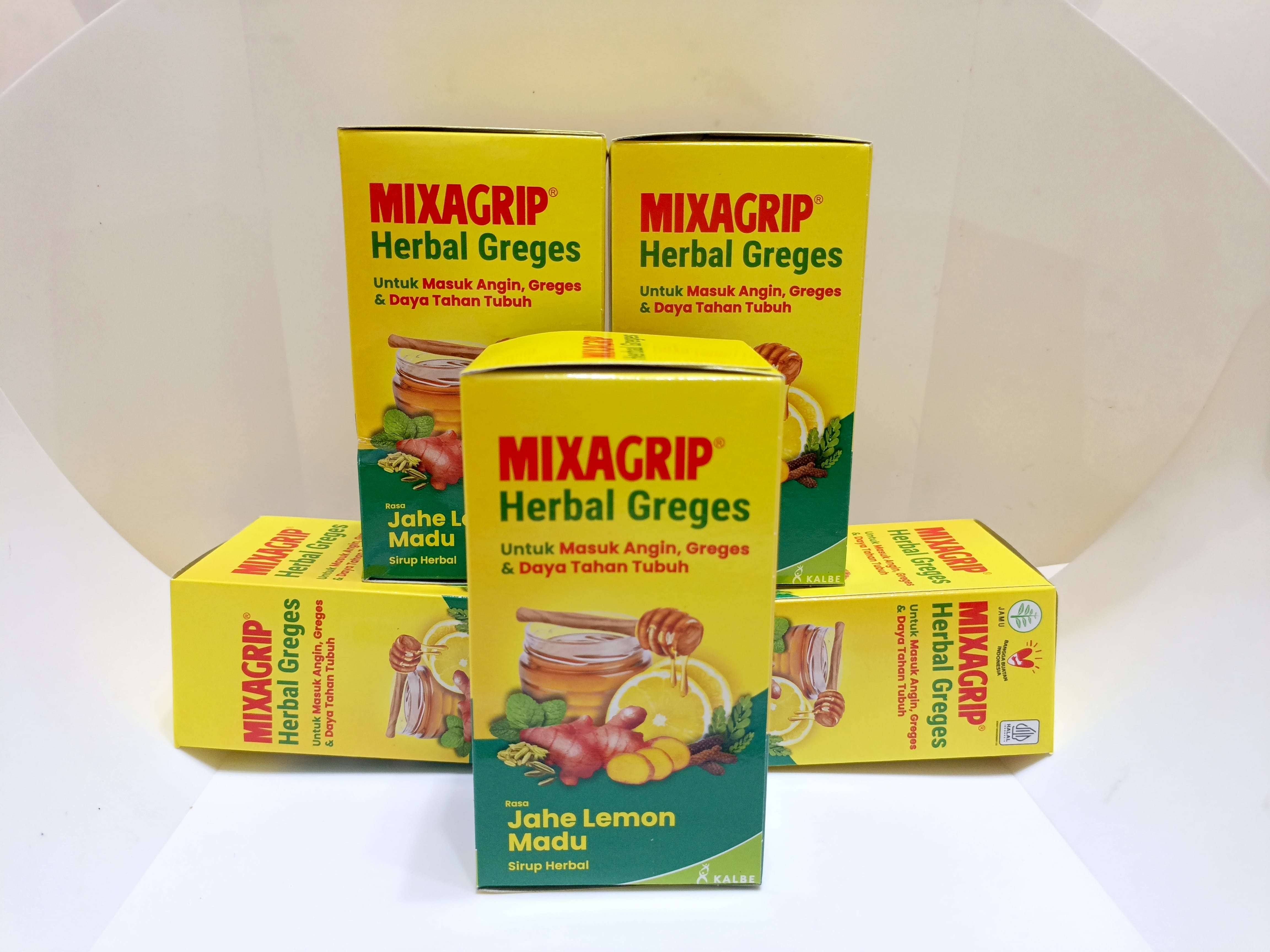 Mixagrip Herbal Greges 1 Box isi 6 sachet