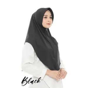 Size L (100 rb dapat 10 pcs) bahan adem lembut tidak panas sudah di lengkapi  label akrilik pet antem tidak mudah kusut. Jilbab Muslim Kerudung Empat Instan Segi