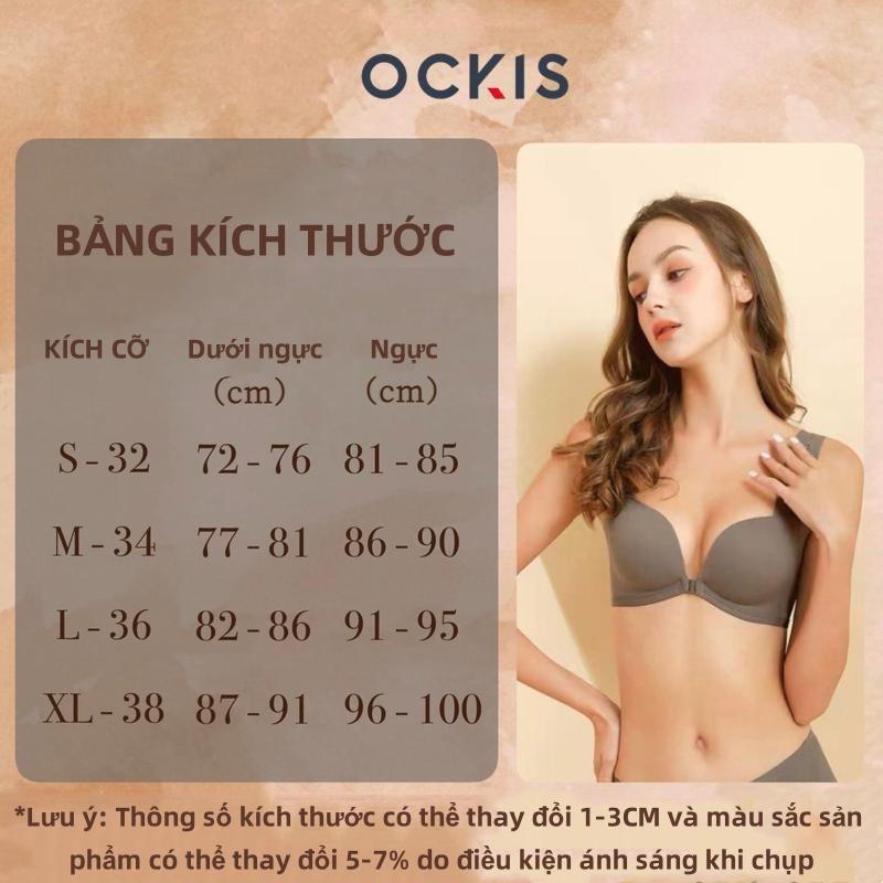 Product Introduction of Áo Ngực Hình Tròn, OCKIS, Thiết Kế Không Dây, Đẩy Lên, Chống Trượt, Đồ Lót Nữ, Định Hình Tôn Dáng, [Thanh Toán Khi Nhận Hàng] Women Bra 0