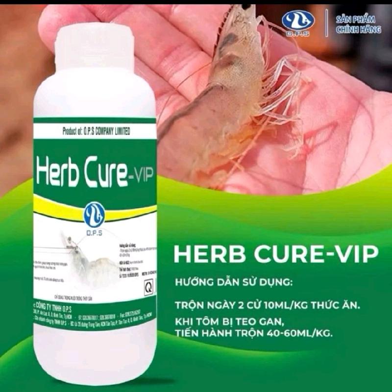    combo 6 chai  Herb cure 1lit- Hỗ trợ tăng cường sức khỏe gan tụy cho tôm Hỗ trợ quá trình tiêu hóa thức ăn cho tôm. 