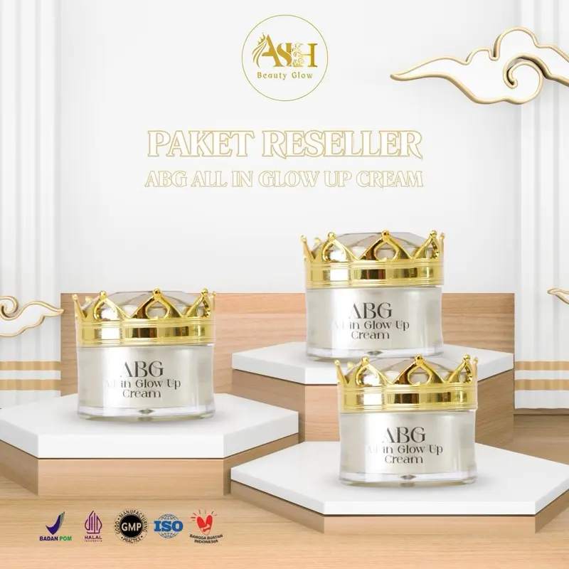ABG all in Glow Up cream 3 POT 0