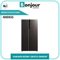 Gambar Kulkas Midea Side by Side MDRS715FGF28ID 558 Liter Side by Side Kulkas Inverter Midea 558L dari Bonjour Electronic Official Kota Depok 1 Tokopedia