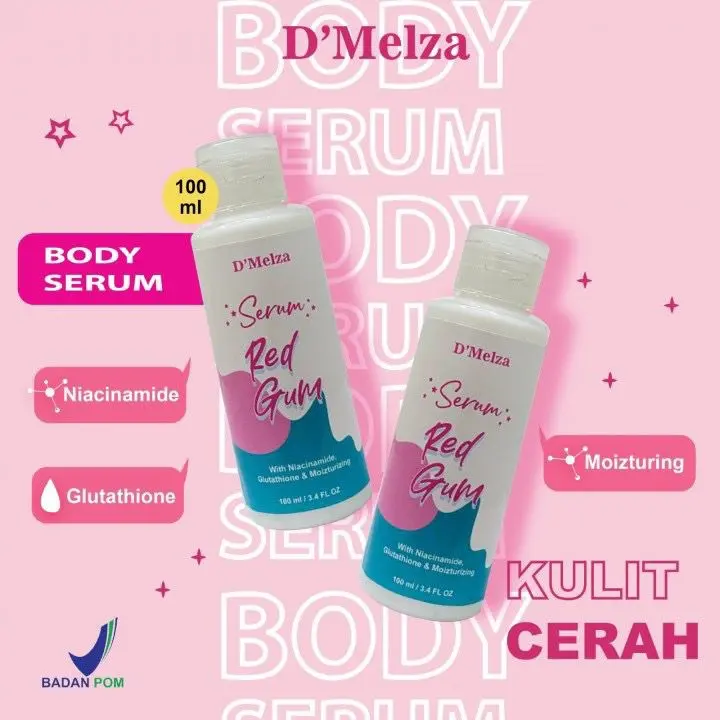 D'Melza Body Serum 100ml (BPOM) 0