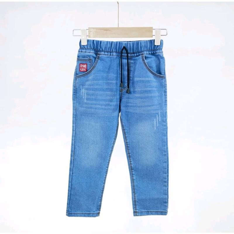 Celana Jeans Anak Panjang Sobek 2-15 Tahun Model Slim Straight - Darkblue/Softblue - Fashion, Anak-Anak Pakaian 7