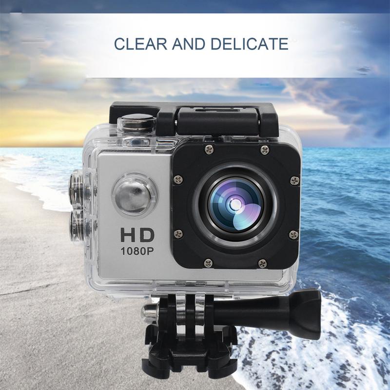 Camera Hành Động, Biibeor, Góc Rộng, 7 Màu, Máy Quay Video DV, Thích Hợp Cho Các Bữa Tiệc, Chống Thấm Nước 1