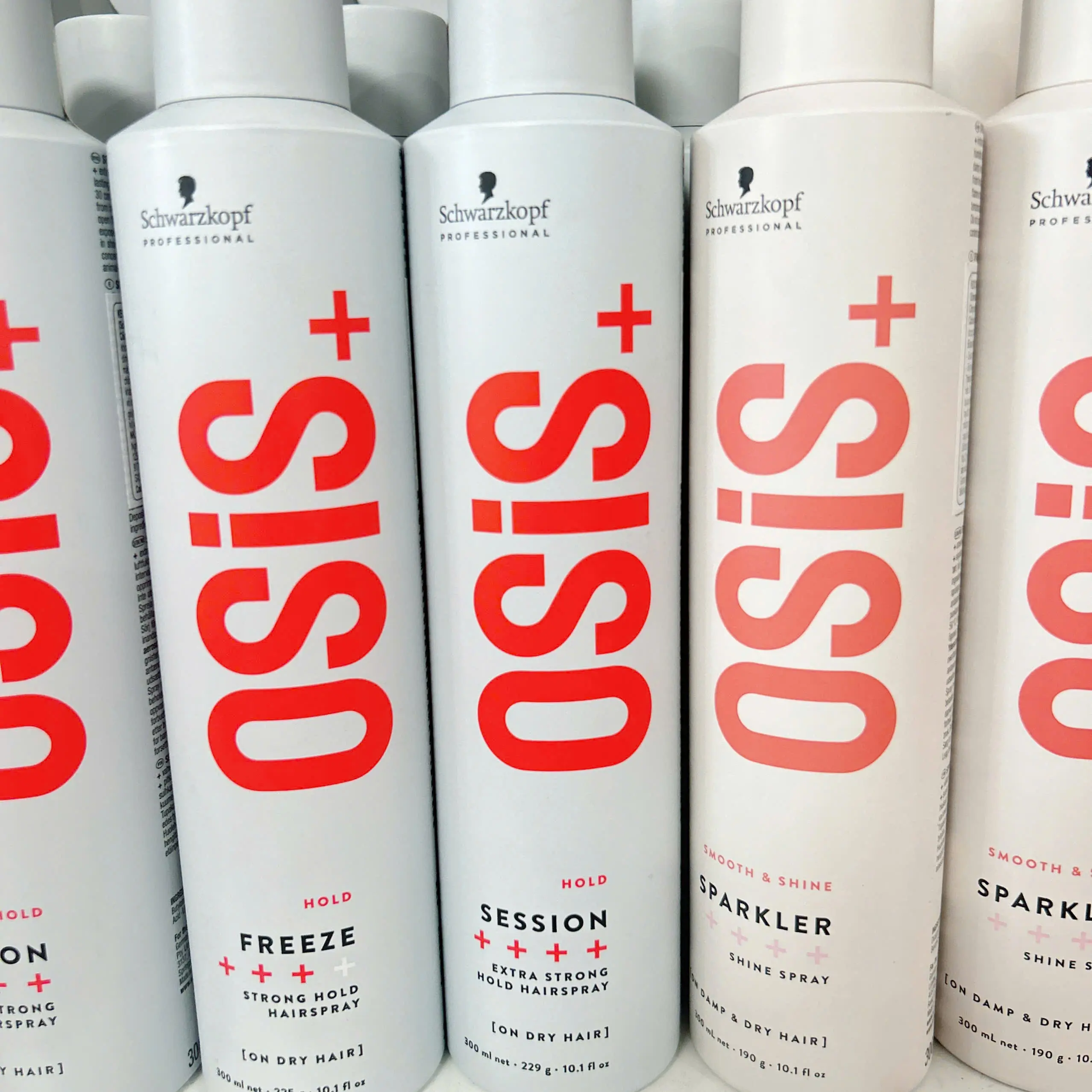 Keo xịt bóng tóc Osis 300ml có số 1 và số 2