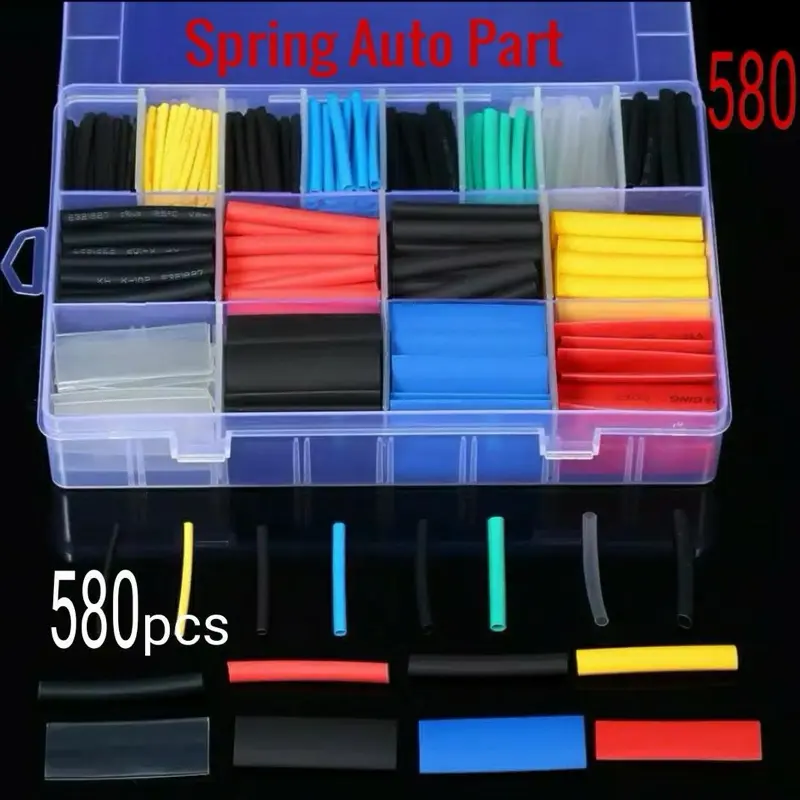 Heat Shrink Isolasi Bakar Selang Bakar Kabel Bakar 580 ~ 164 pcs