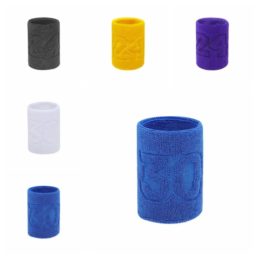 Sweat-absorbing Polyurethane Fibre Sports Wrist Guard Digit Sweat Band Towel Elastic Sport Wristband Breathable Colorful Tendon Sheath Wristband Running
