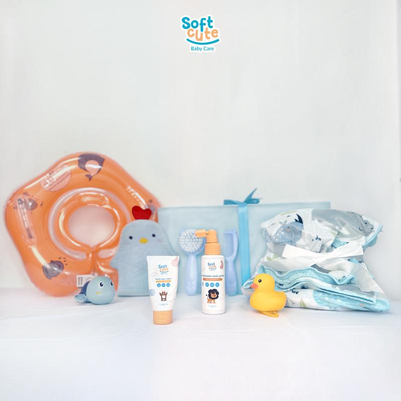 HAMPERS BABY LAHIRAN ANAK NEWBORN [ BABY SHOWER KIT GIFT SET ] SOFTCUTE 3