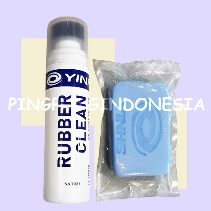 Gambar Yinhe Rubber Cleaner SET - Pembersih Karet Pingpong Bet Tenis Meja Sponge Pembersih TenisMeja dari PINGPONGINDONESIA Kab. Bandung Tokopedia
