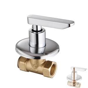 1/2'' Shower Valve Water Tap Valve Copper Switch Water Valve Faucet Valve Cold Concealed Angle Valve Accessory