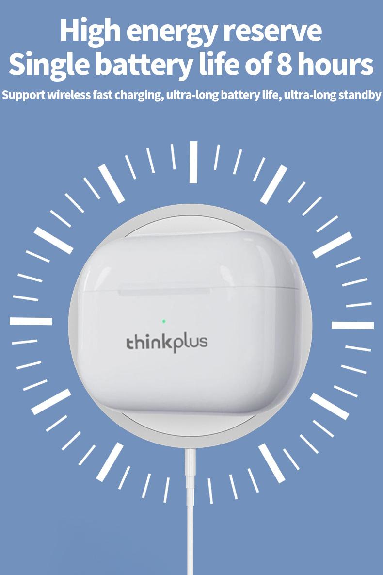 Thinkplus ProHeadset Bluetooth Nirkabel untuk Wanita Olahraga Permainan Pesta Pelajar Universal Nilai Tinggi Fleksibel dan Praktis