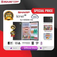 Gambar Kulkas Sharp 1Pintu Kirei III Series New Luxurious Dark Silver Finish 166L  SJN183NHS dari MIAMI ELEKTRONIK Kota Surabaya 1 Tokopedia