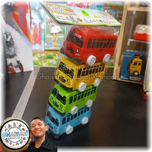 Mainan Bis Tayo Paket 4 Karakter Lengkap Tayo Lani Gani Rogi
