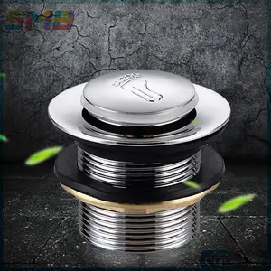 Tutup Bathub Tombol-Afur Pembuangan Air Bathub-Saringan Afur Bak Kamar