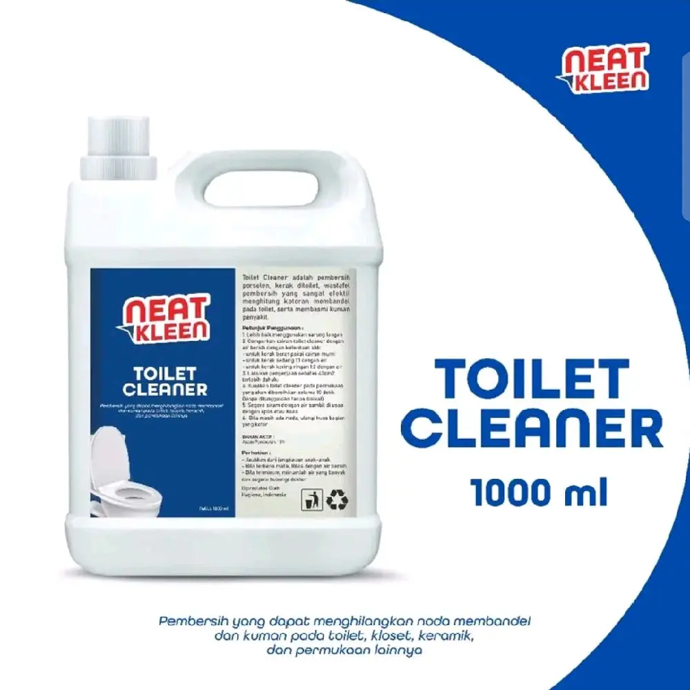 Terlaris NeatKleen Toilet Cleaner 1000ml Cairan Pembersih kerak Noda WC Wastafel Kloset Setanlis
