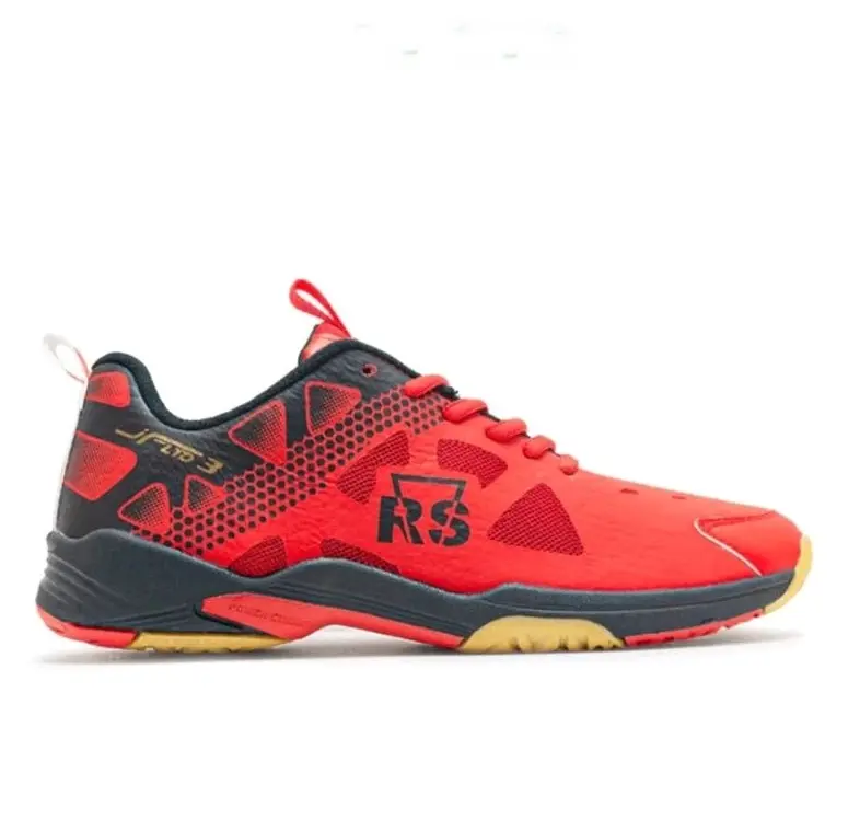 SEPATU RS HITAM  VOLLY BADMINTON SIZE 39-43 SEPATU OLAHRAGA BULUTANGKIS TENNIS