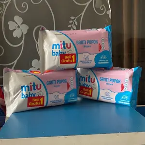 MITU Wipes Fresh dan Bersih 50's 3 Pack 6 pcs Beli 1 Gratis 1 untuk Bayi Tissue murah