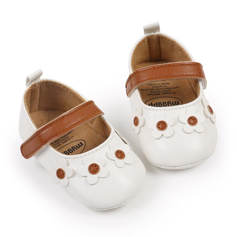 Product Introduction of Toddler Walking Flat Shoes Baby Girl Shoes PU Leather Crib Shoes Toddler Girls Shoes for Summer Princess Shoes 27
