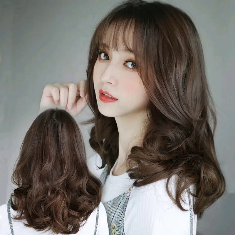 hairclip curly pendek 30cm hairclip kriting