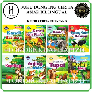 Buku Cerita Dongeng Anak Billingual 16 Judul - Serba Jaya