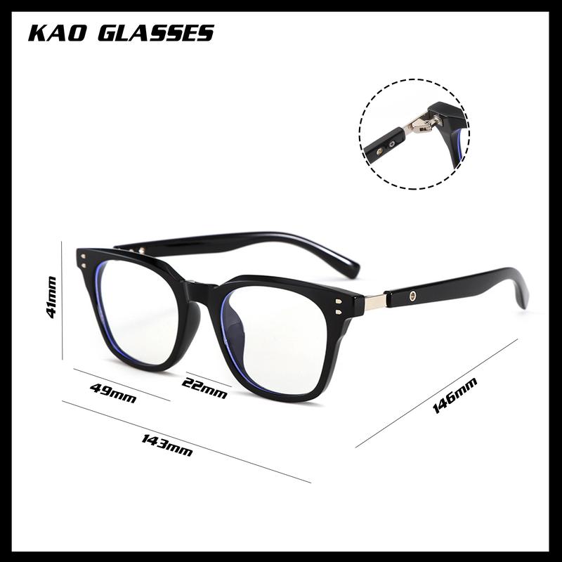 K111 - Mắt kính cận thời trang Nam Nữ - Tặng hộp - Free Ship - Đổi hàng 7 ngày